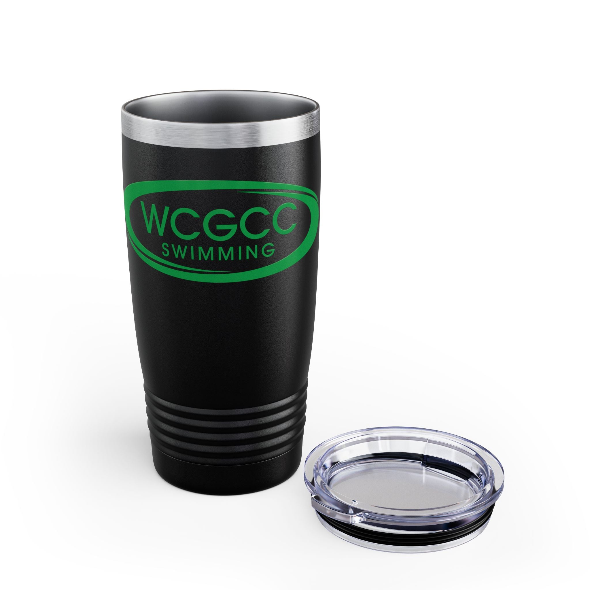 WCGCC Swimming 20oz Ringneck Tumbler — Insulated Travel Cup