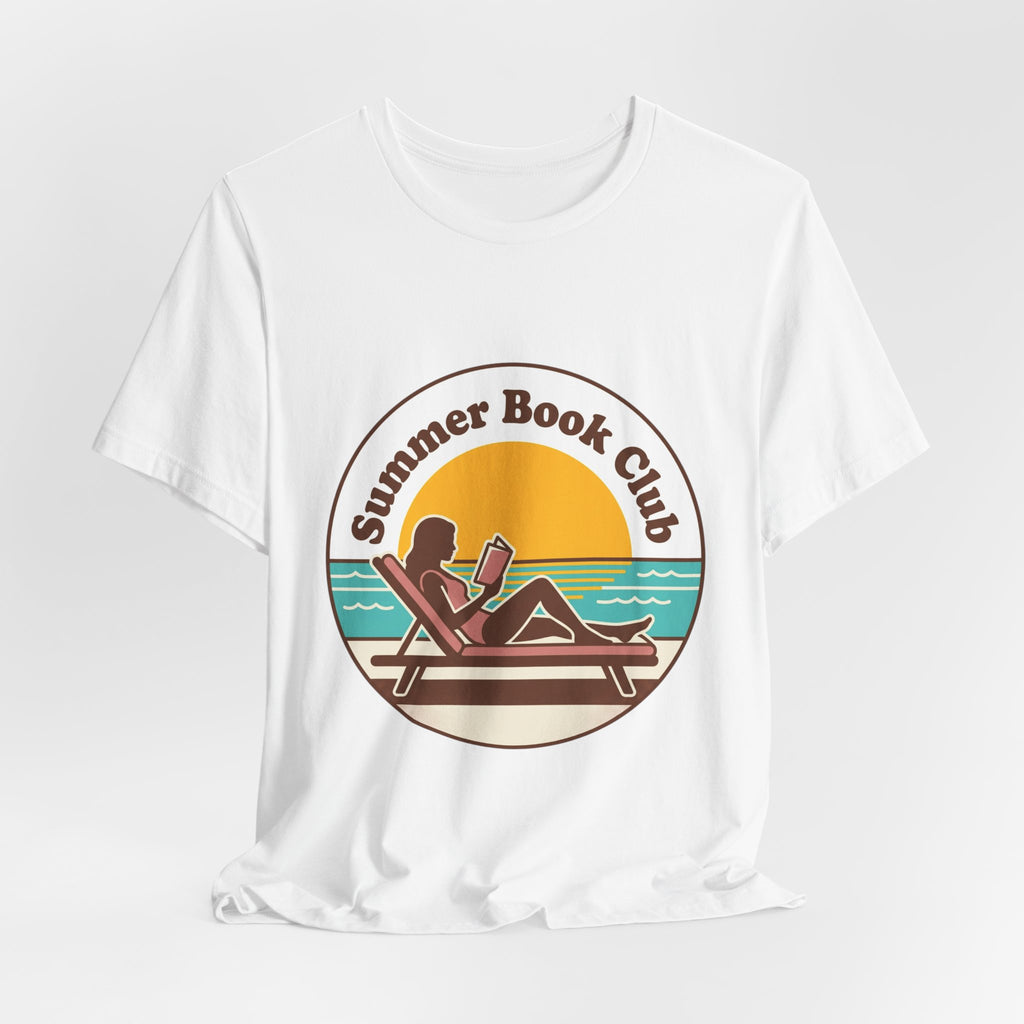 Summer Book Club Tee | summer aesthetic, coastal vibes, retro pastel
