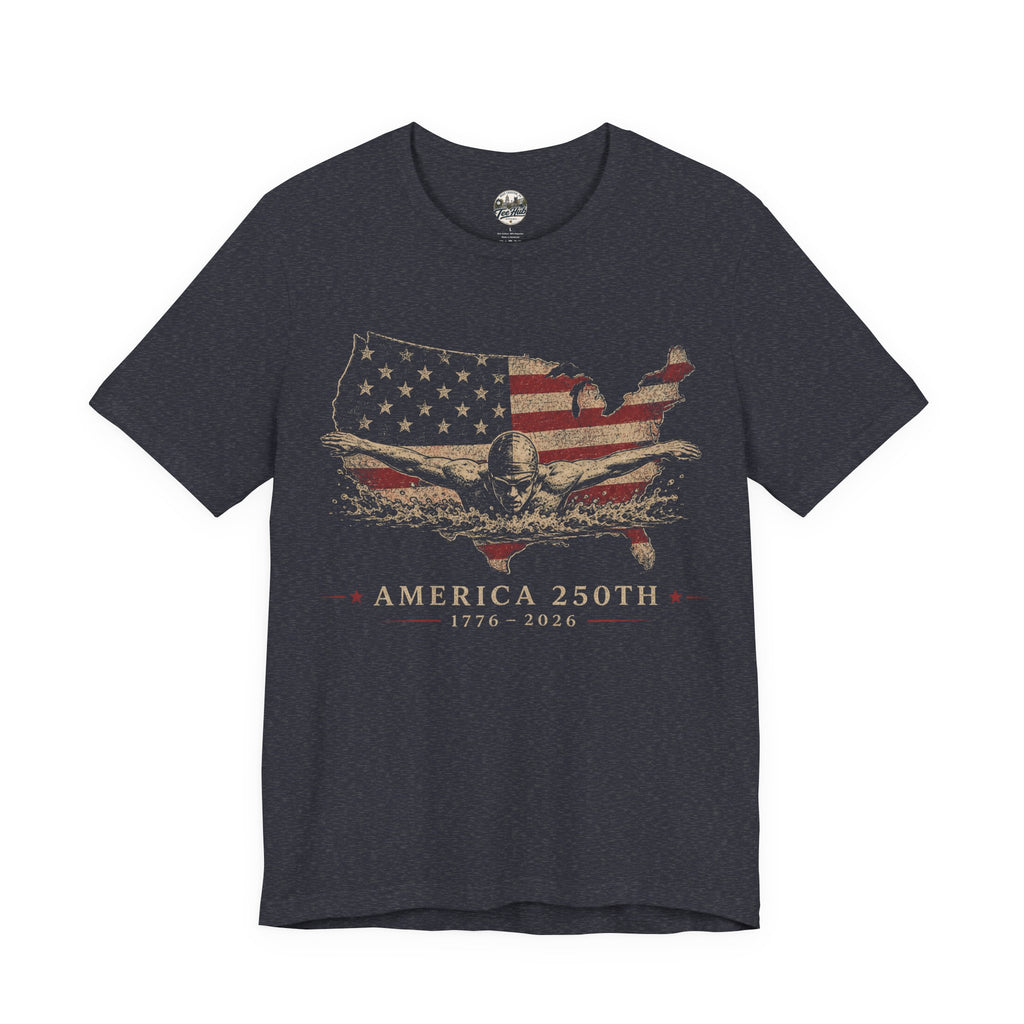 America 250th Swim T-Shirt - 1776–2026