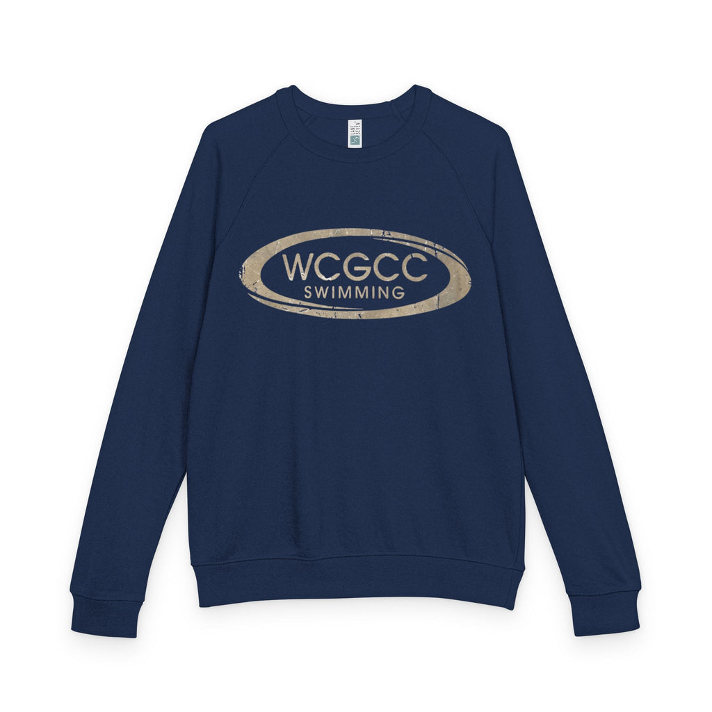WCGCC Swimming Raglan Crewneck Sweatshirt