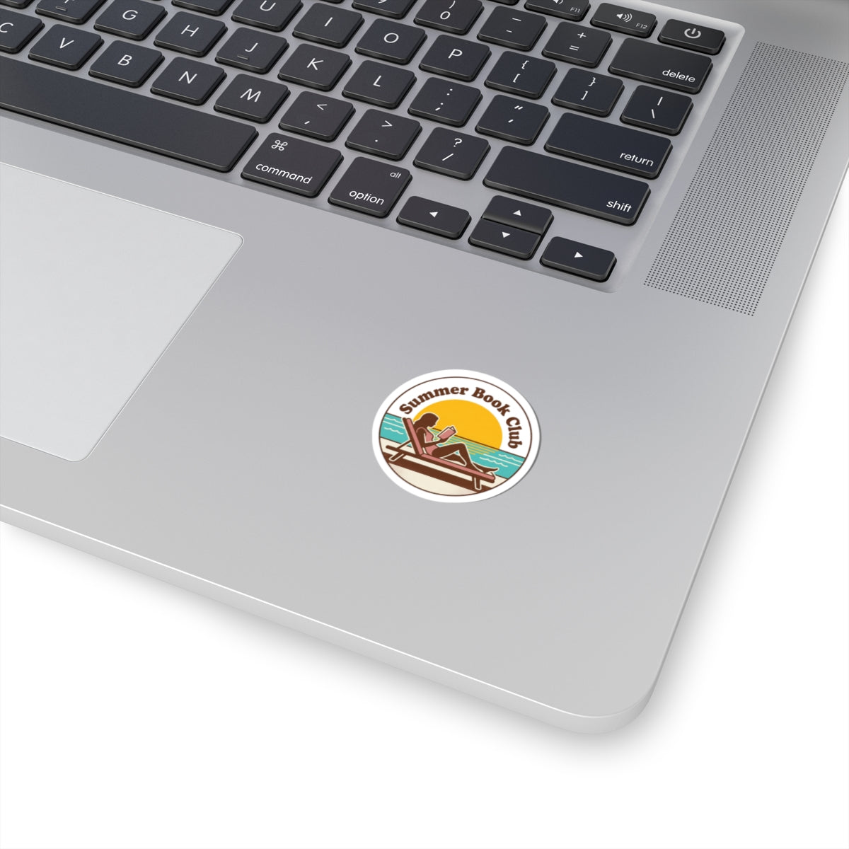 Summer Book Club Kiss-Cut Sticker | summer aesthetic, coastal vibes