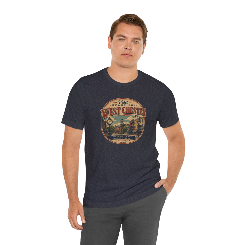 Visit Beautiful West Chester PA Vintage Travel T-Shirt
