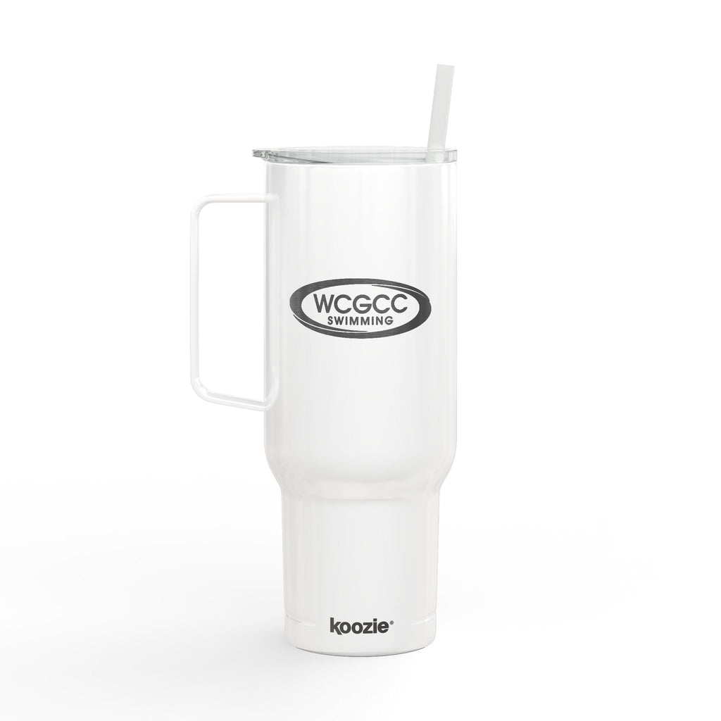 Engraved 40oz Insulated Tumbler with Lid & Straw