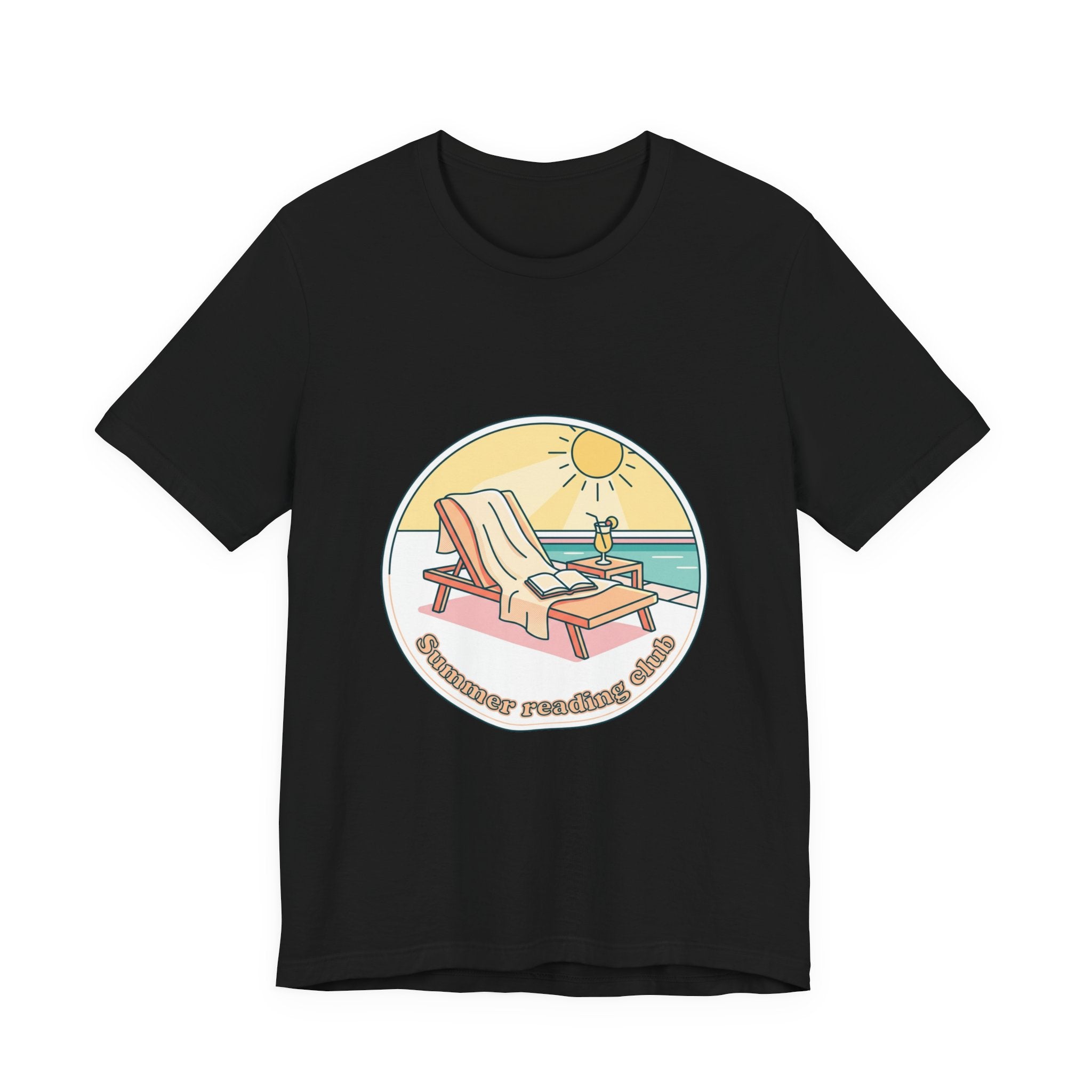 Sunny Beach Lounge Tee | Summer Aesthetic, coastal vibes, pastel retro