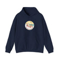 sunny beach chair illustration Hoodie | summer aesthetic, coastal vibes