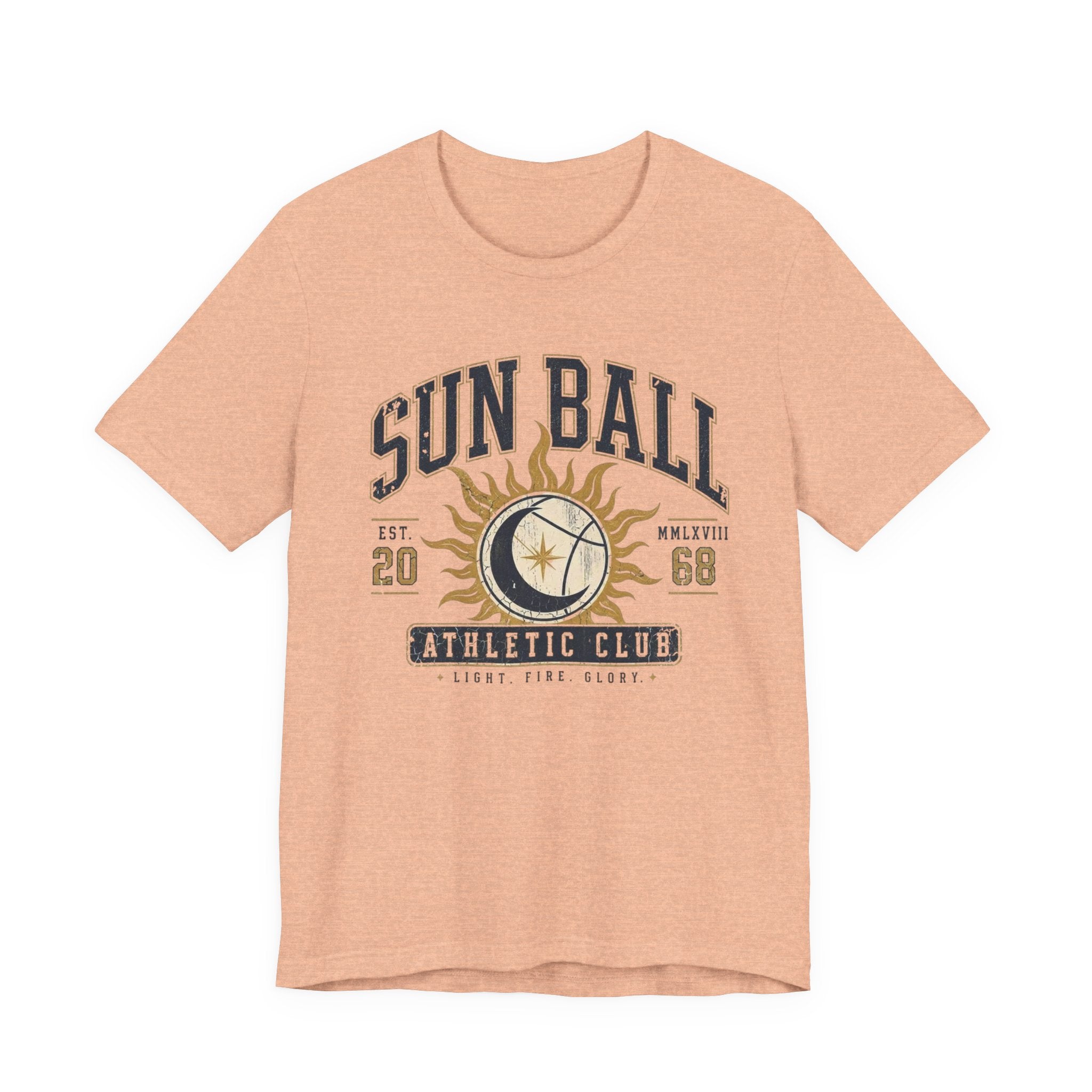 Sun Ball Athletic Club T-Shirt — Vintage Solar Graphic Tee