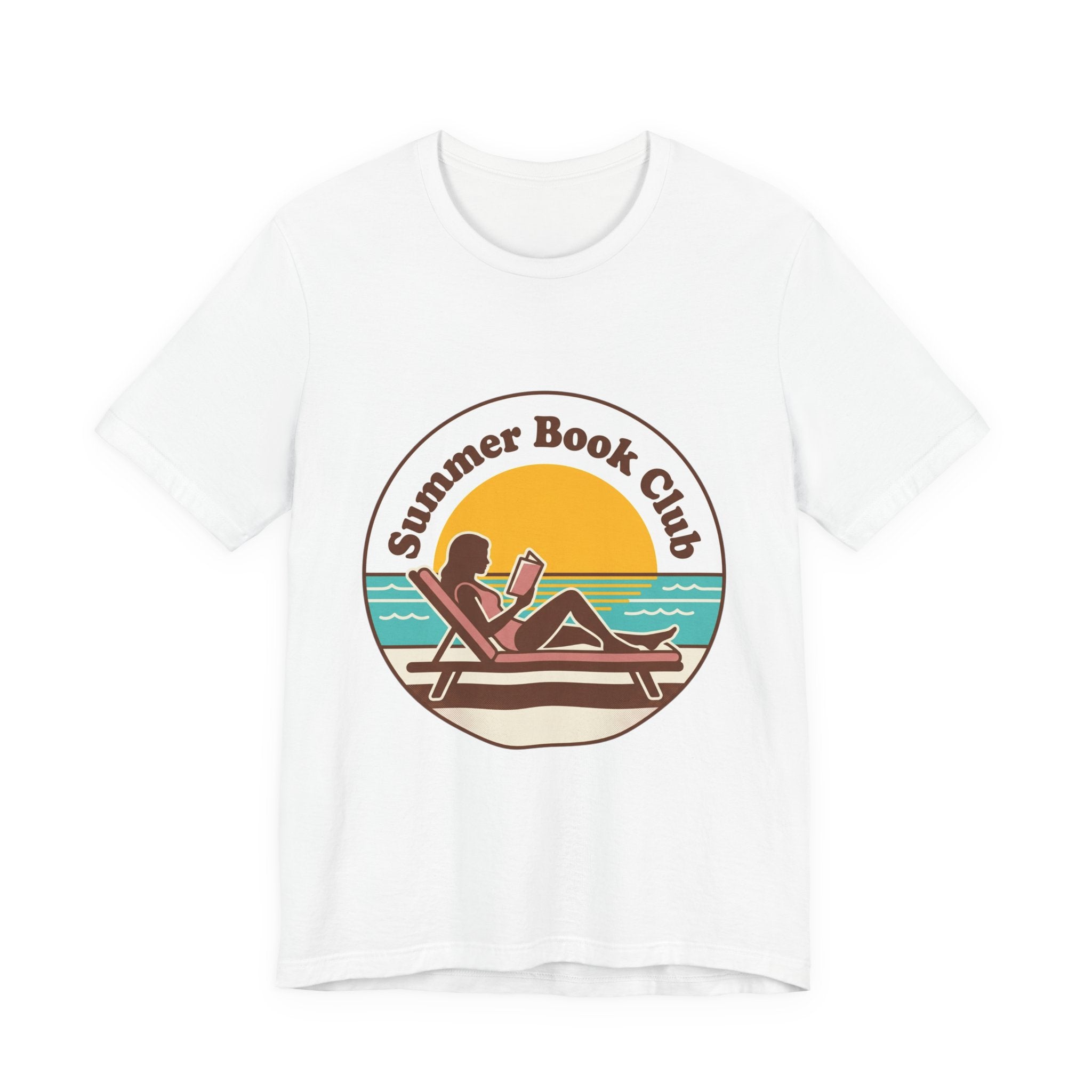 Summer Book Club Tee | summer aesthetic, coastal vibes, retro pastel