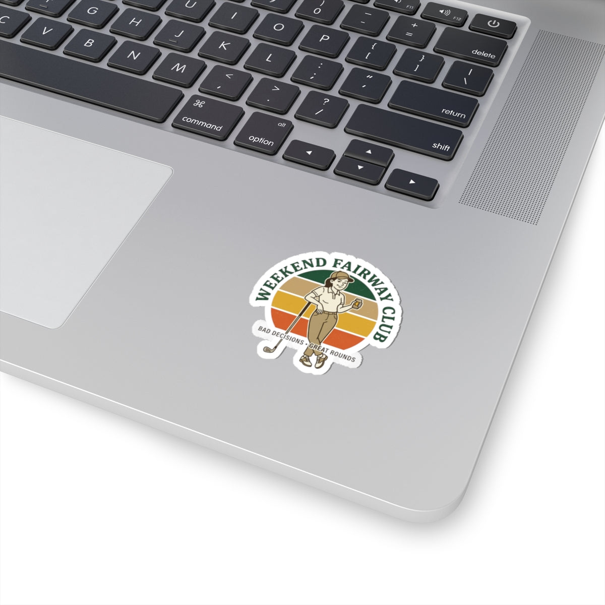 Weekend Fairway Club Sticker | Retro Golf, Bogey Humor