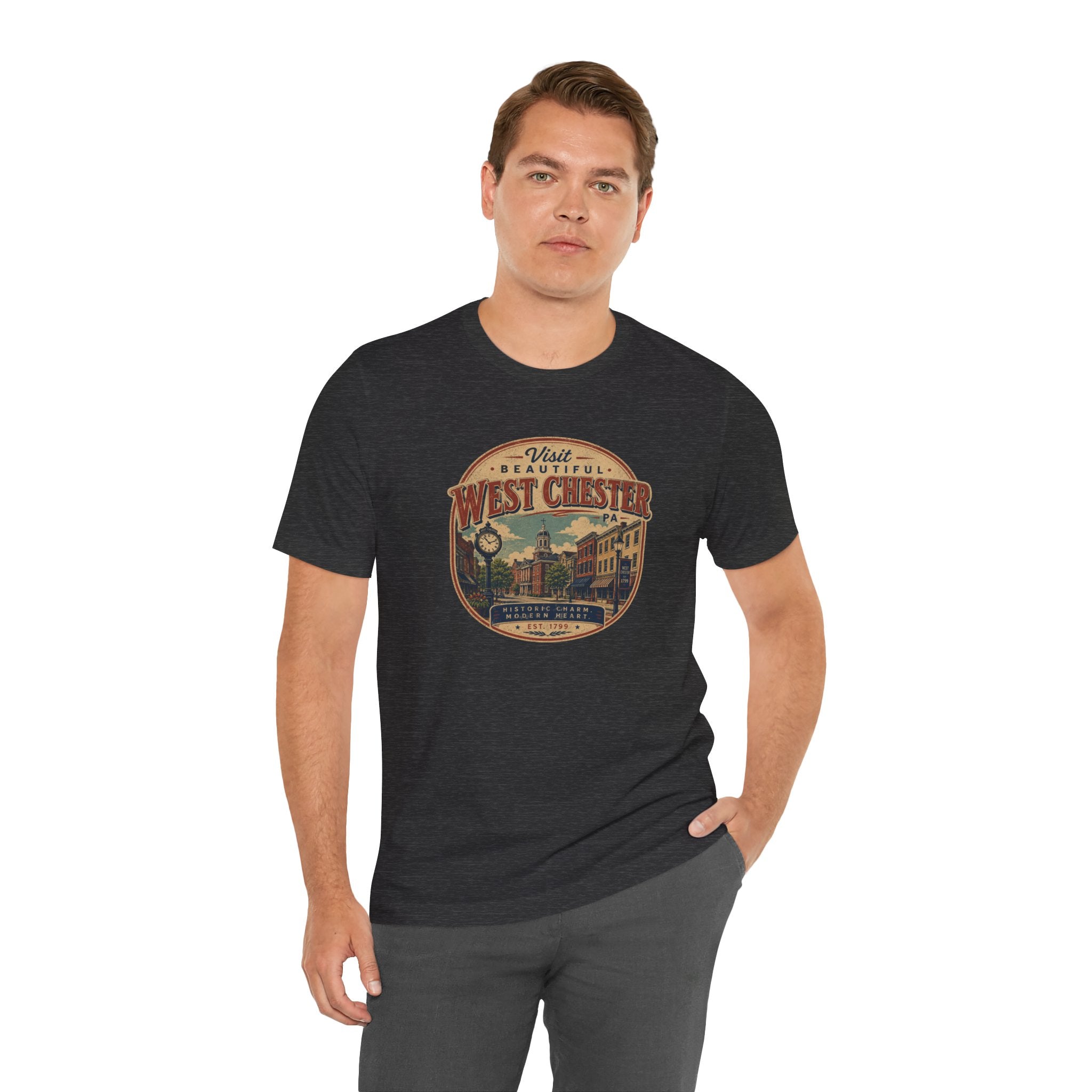 Visit Beautiful West Chester PA Vintage Travel T-Shirt