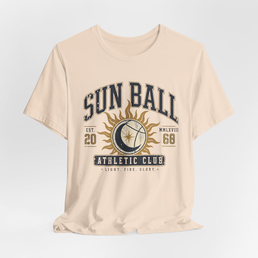 Sun Ball Athletic Club T-Shirt — Vintage Solar Graphic Tee