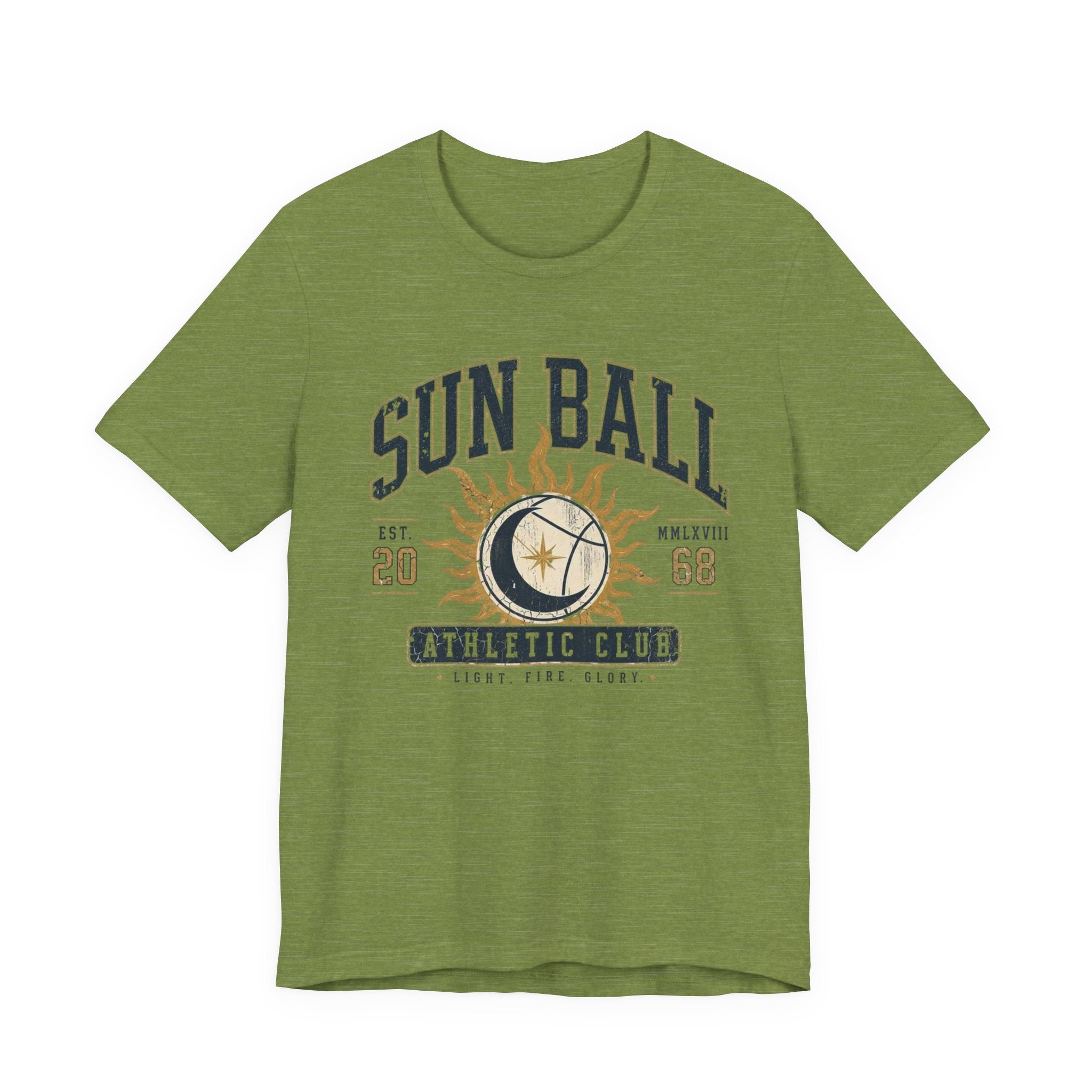 Sun Ball Athletic Club T-Shirt — Vintage Solar Graphic Tee