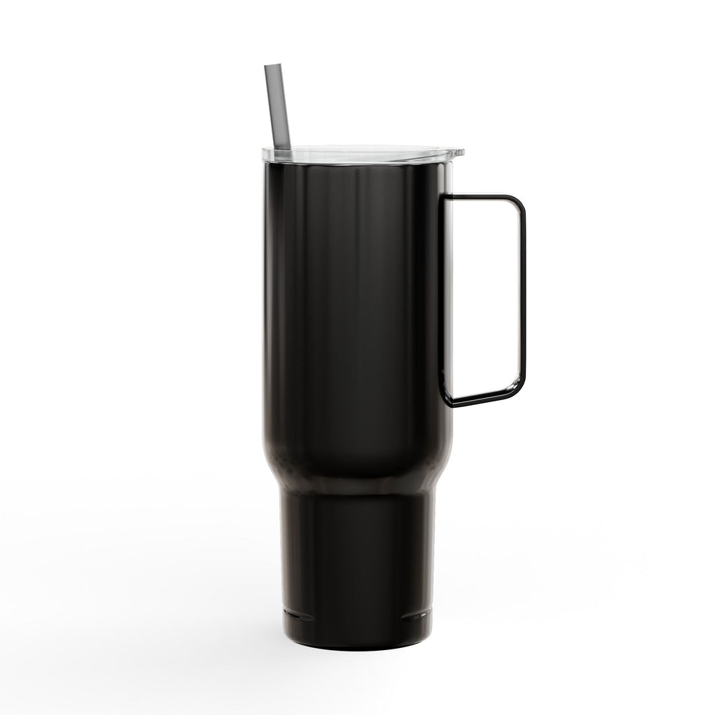 Engraved 40oz Insulated Tumbler with Lid & Straw