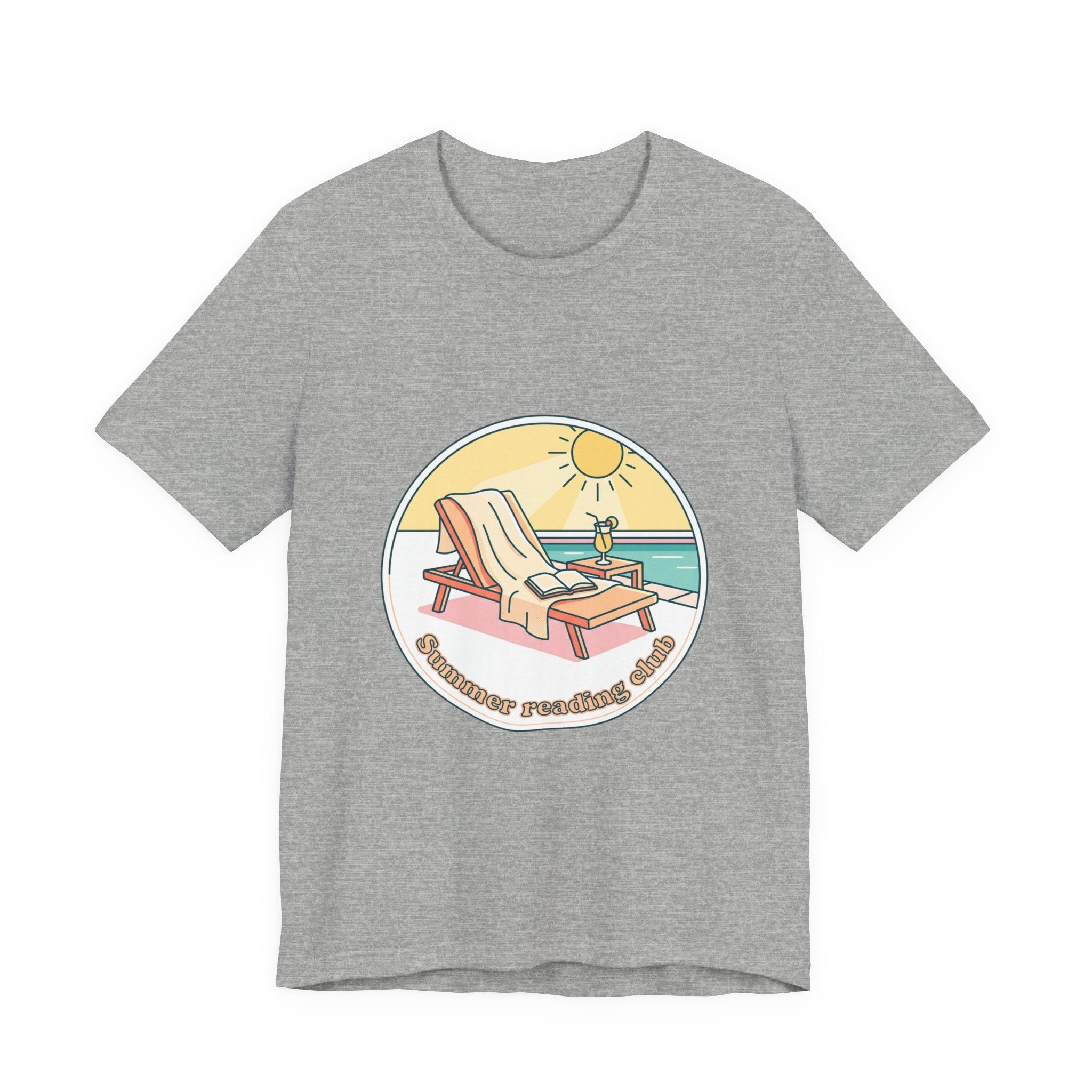 Sunny Beach Lounge Tee | Summer Aesthetic, coastal vibes, pastel retro