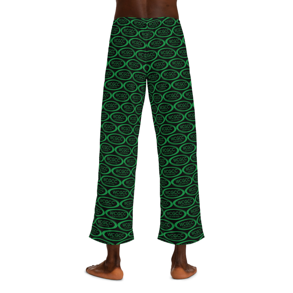 WCGC Logo Pajama Pants — Men’s All-Over-Print Lounge Pants