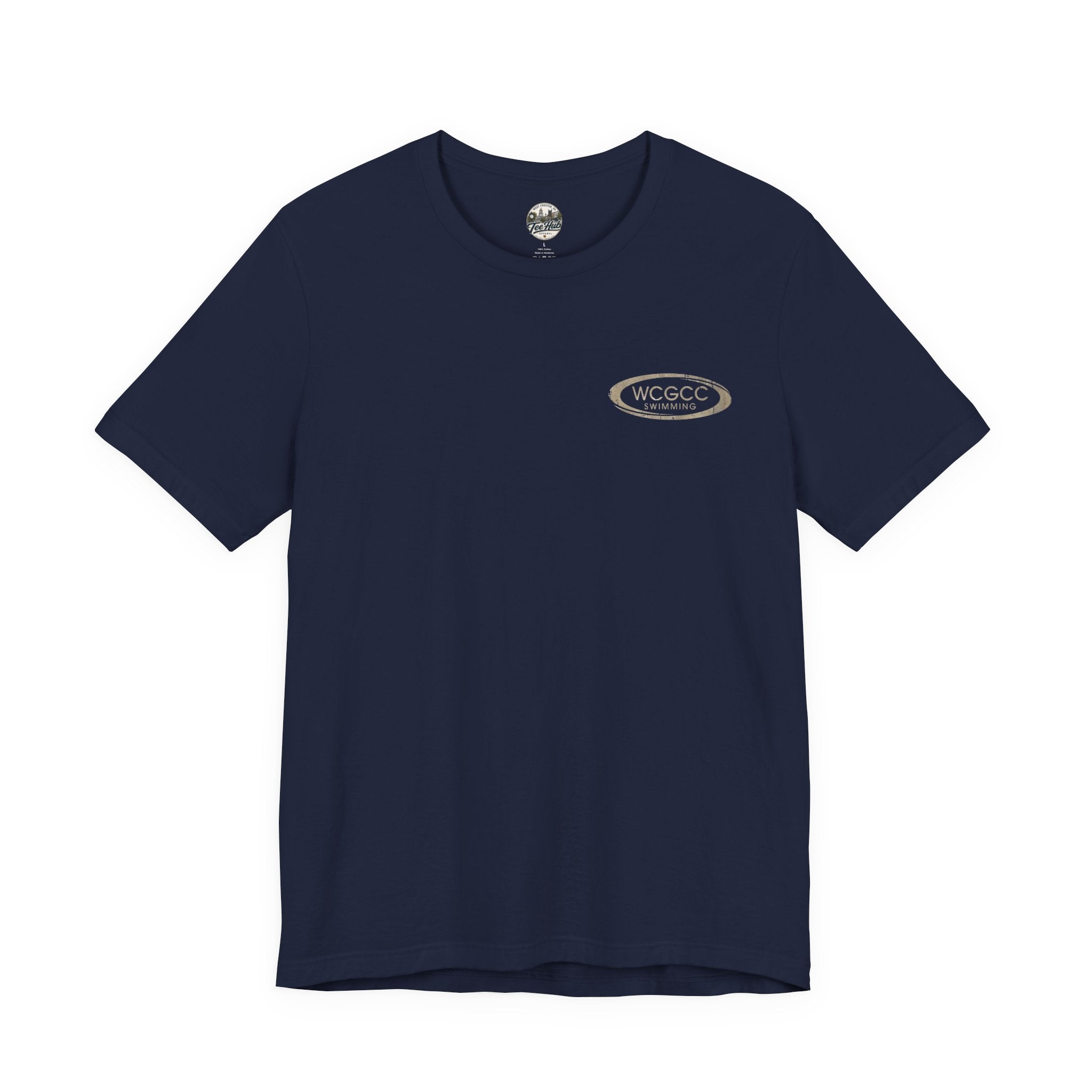 America 250th  Swim T-Shirt — Vintage Flag USA Map Tee (1776–2026)