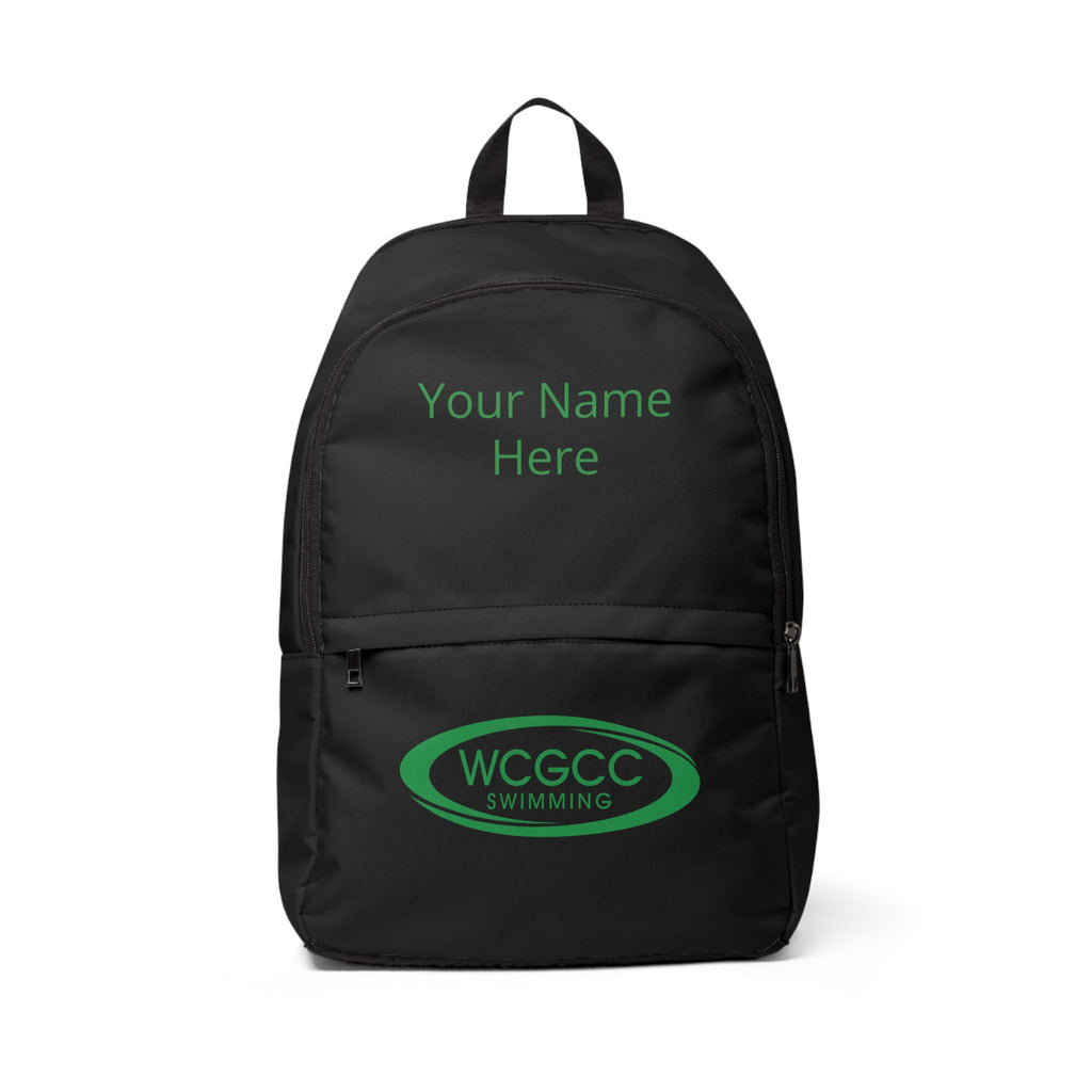 Swimming Team Backpack - WCGCC Logo Sports Backpack