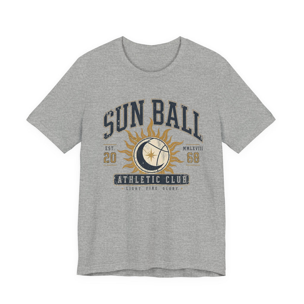 Sun Ball Athletic Club T-Shirt — Vintage Solar Graphic Tee