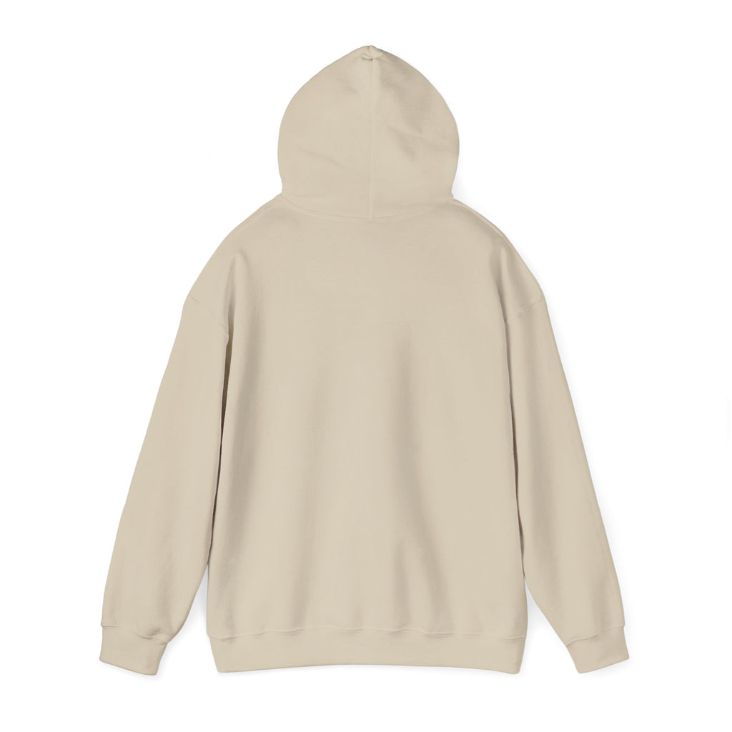 Coastal Escape Beach Scene Hoodie | Ocean Aesthetic, seafoam blue