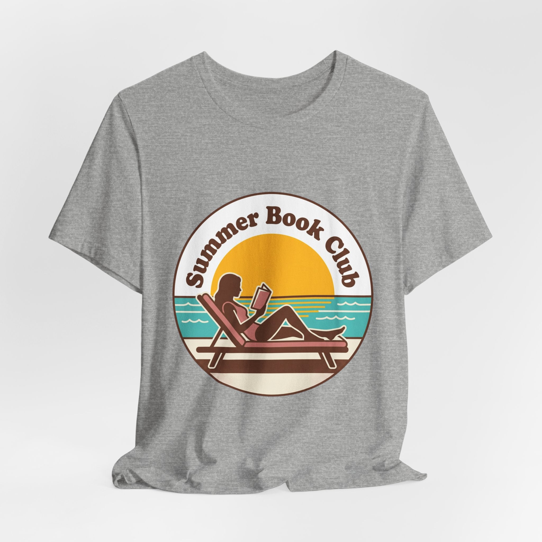 Summer Book Club Tee | summer aesthetic, coastal vibes, retro pastel