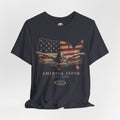 America 250th Swim T-Shirt - 1776–2026 Patriotic USA Flag & Eagle Anniversary Tee