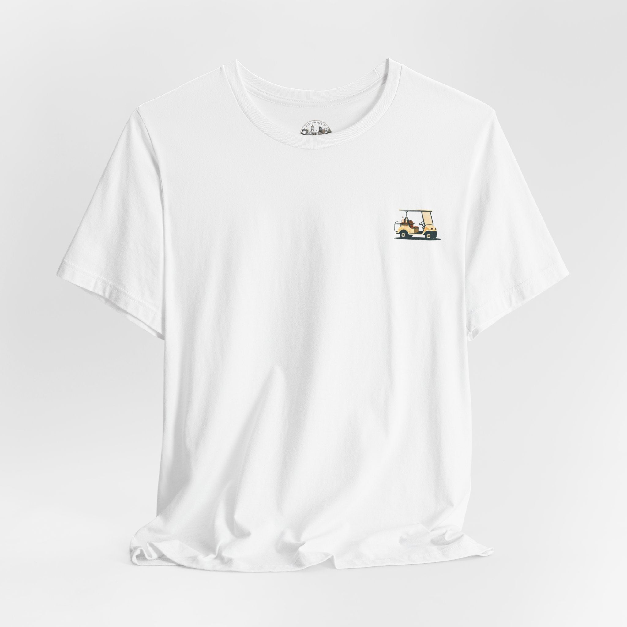 WC Golf themed Beverage Island Golf Cart Tee