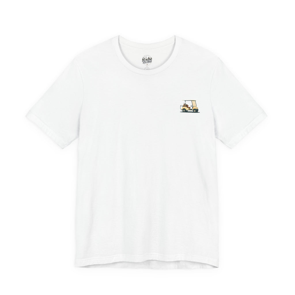 WC Golf themed Beverage Island Golf Cart Tee