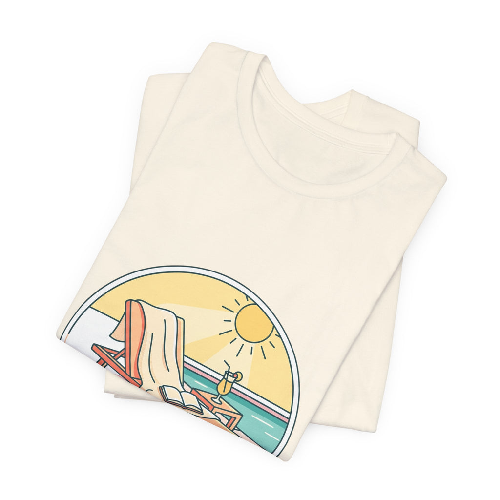 Sunny Beach Lounge Tee | Summer Aesthetic, coastal vibes, pastel retro