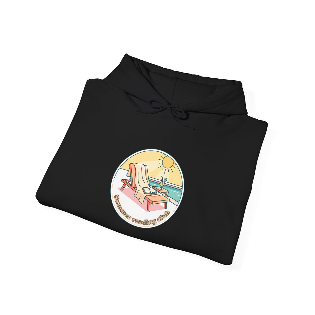 sunny beach chair illustration Hoodie | summer aesthetic, coastal vibes