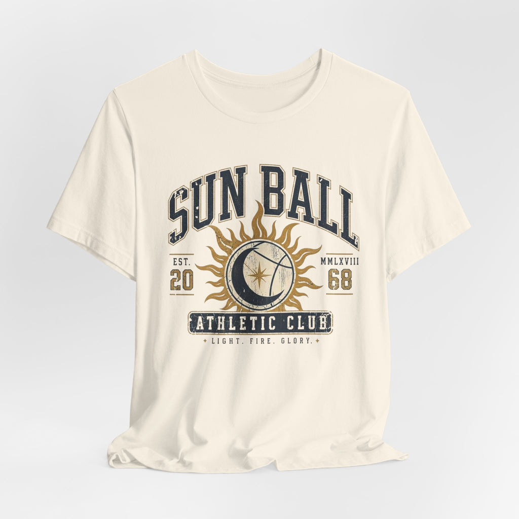 Sun Ball Athletic Club T-Shirt — Vintage Solar Graphic Tee