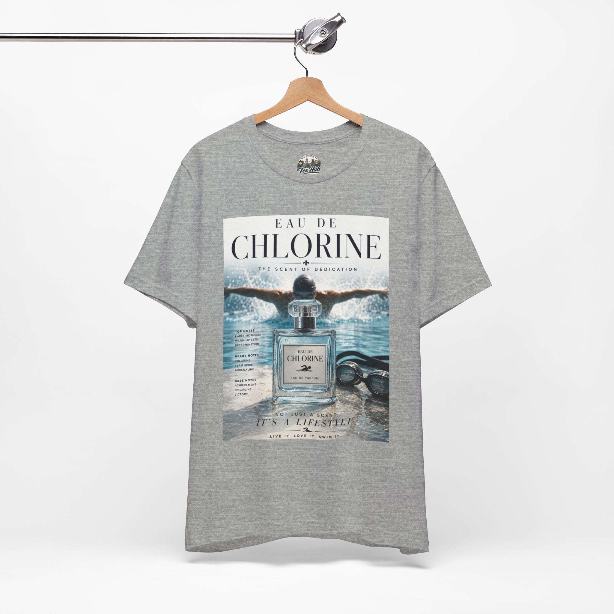 Eau de Chlorine Graphic Tee – Vintage Pool Fragrance T-Shirt