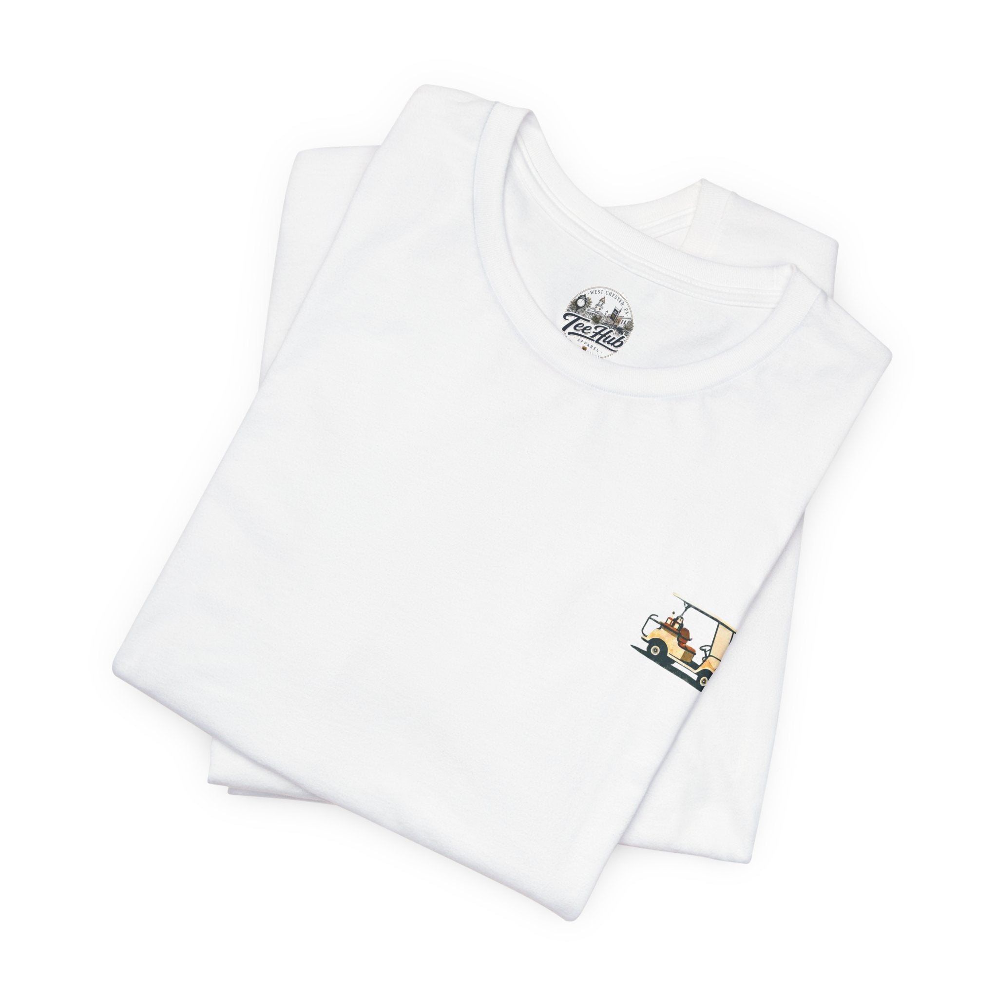 WC Golf themed Beverage Island Golf Cart Tee