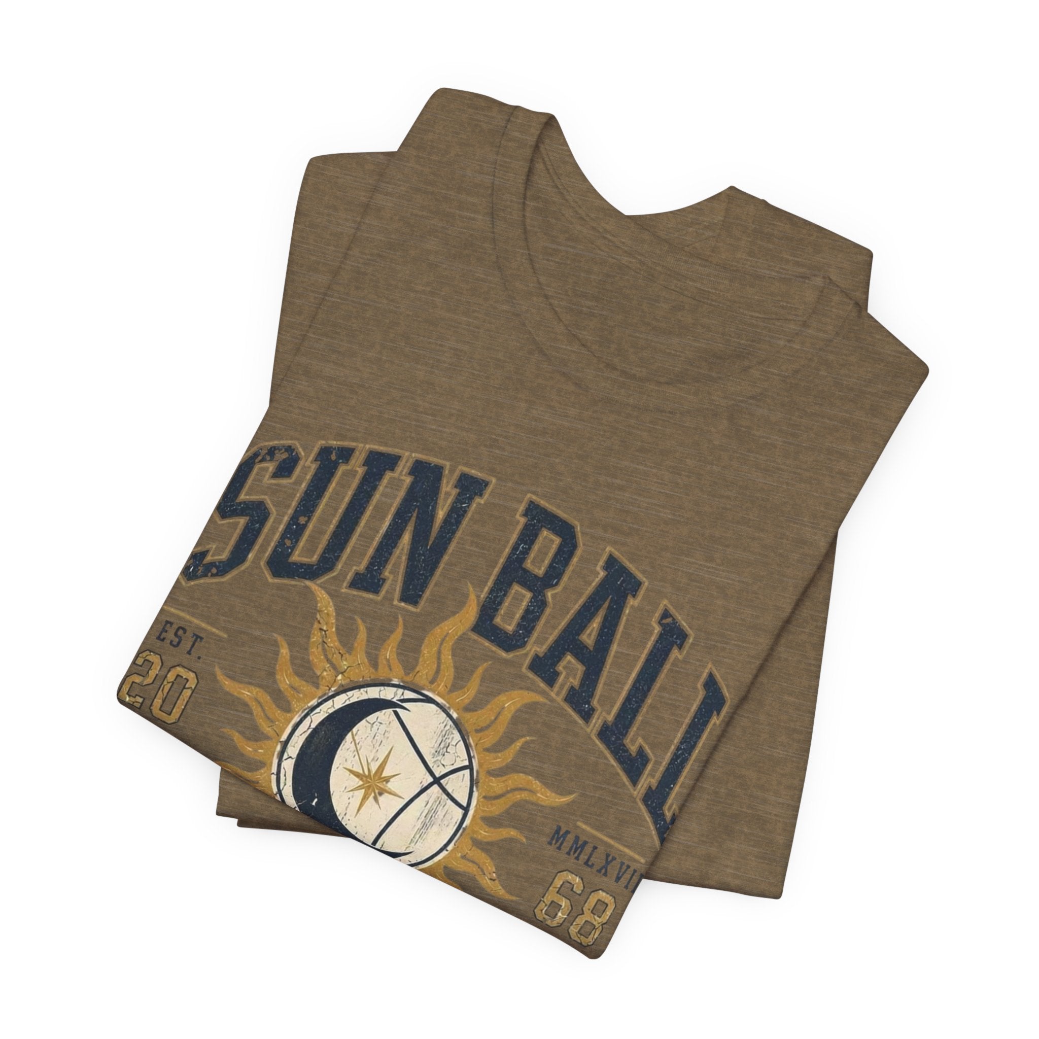 Sun Ball Athletic Club T-Shirt — Vintage Solar Graphic Tee