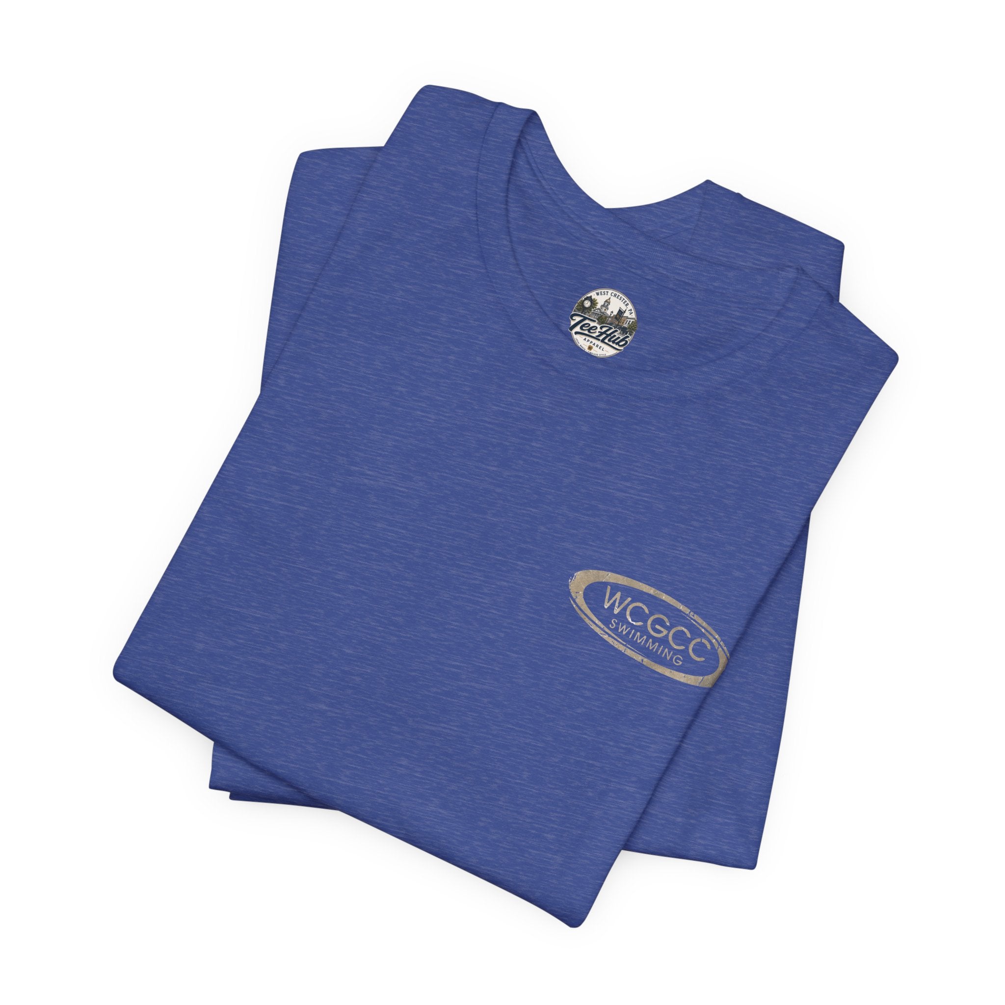 America 250th  Swim T-Shirt — Vintage Flag USA Map Tee (1776–2026)