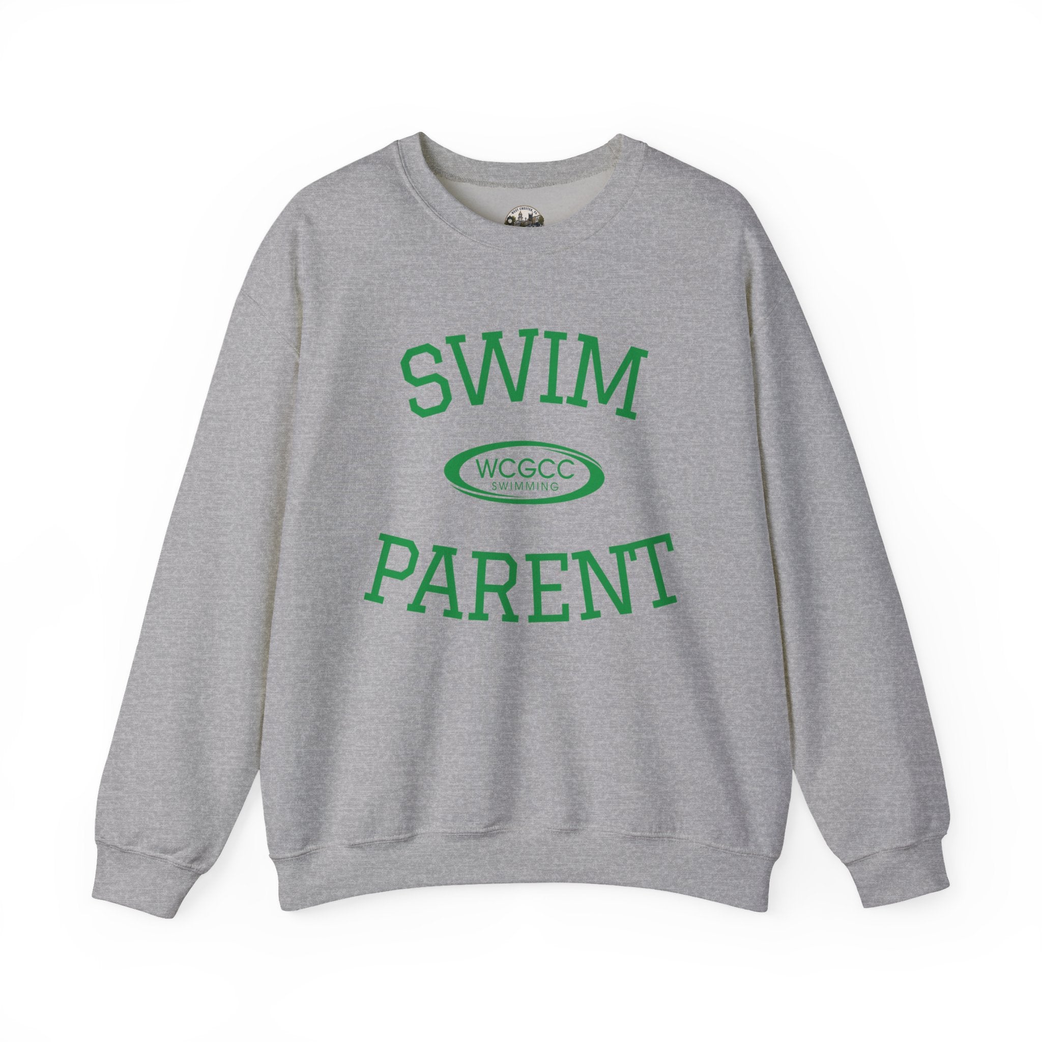 Swim Parent Crewneck Sweatshirt — WCGCC Team Supporter Pullover