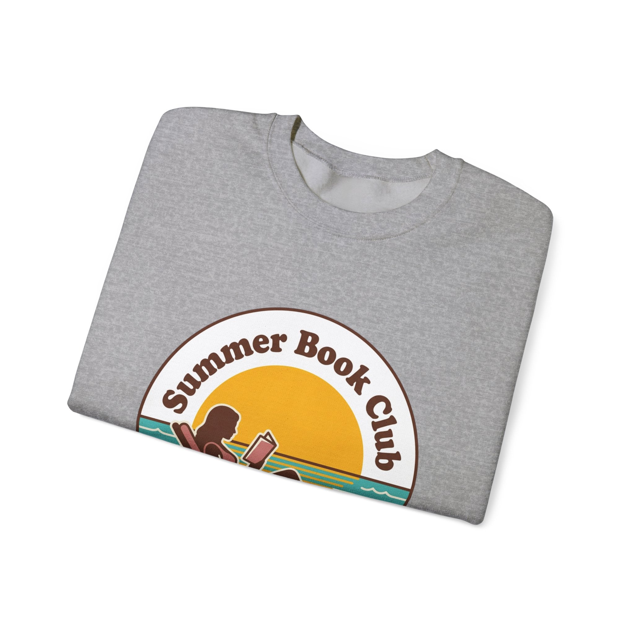 Summer Book Club Sweatshirt | summer aesthetic, coastal vibes, retro pastel
