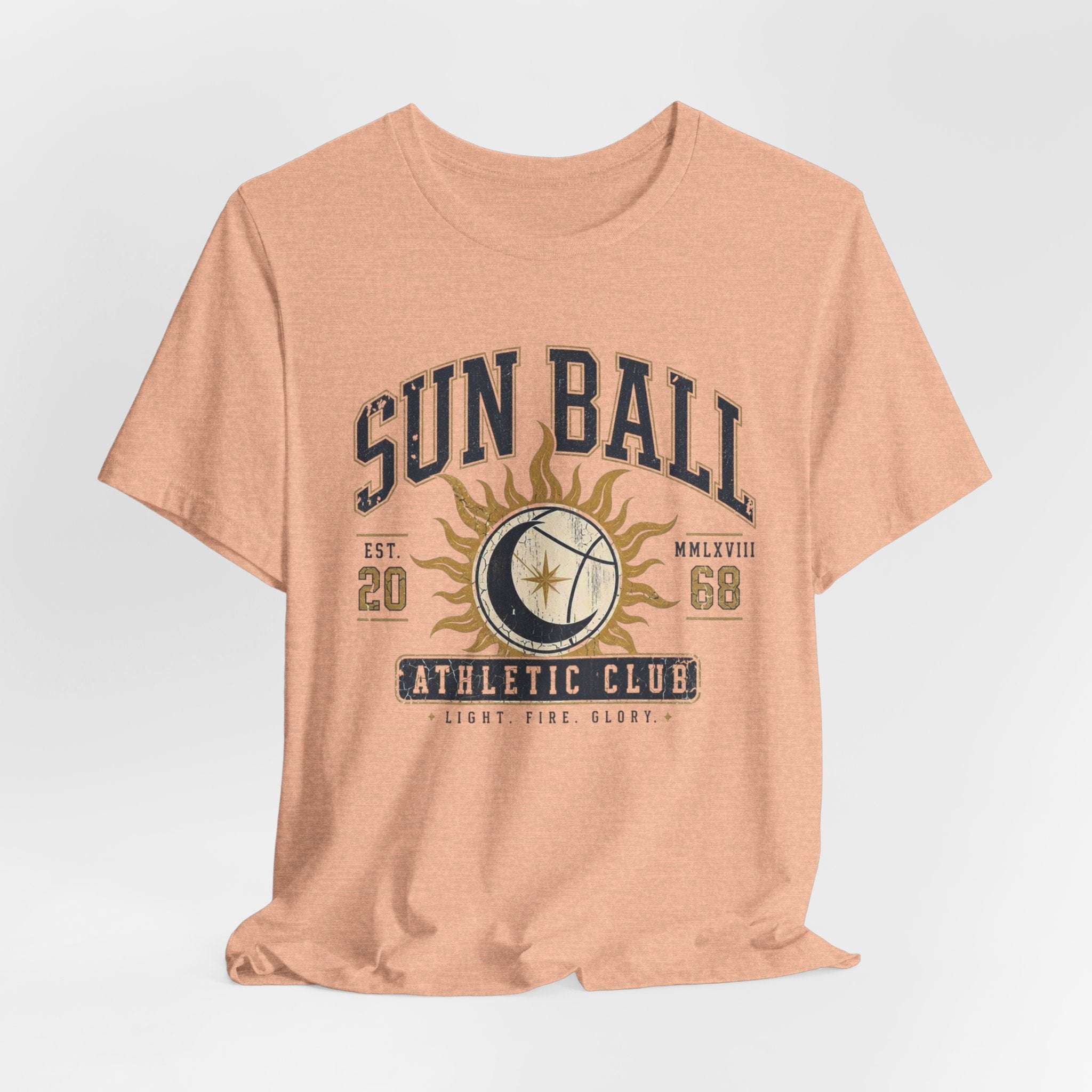 Sun Ball Athletic Club T-Shirt — Vintage Solar Graphic Tee