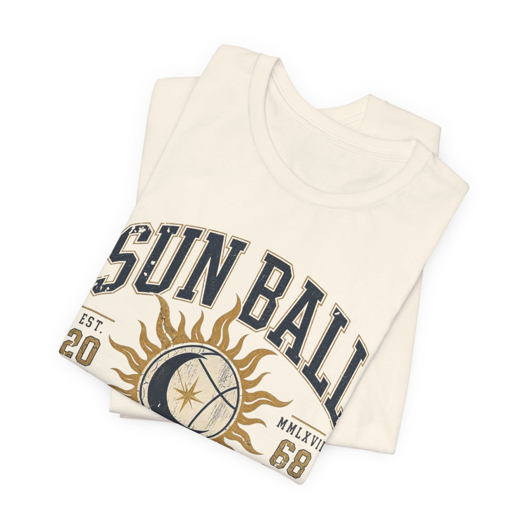 Sun Ball Athletic Club T-Shirt — Vintage Solar Graphic Tee