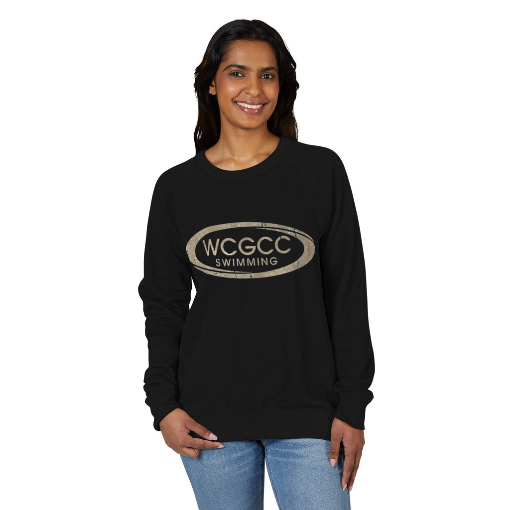 WCGCC Swimming Raglan Crewneck Sweatshirt