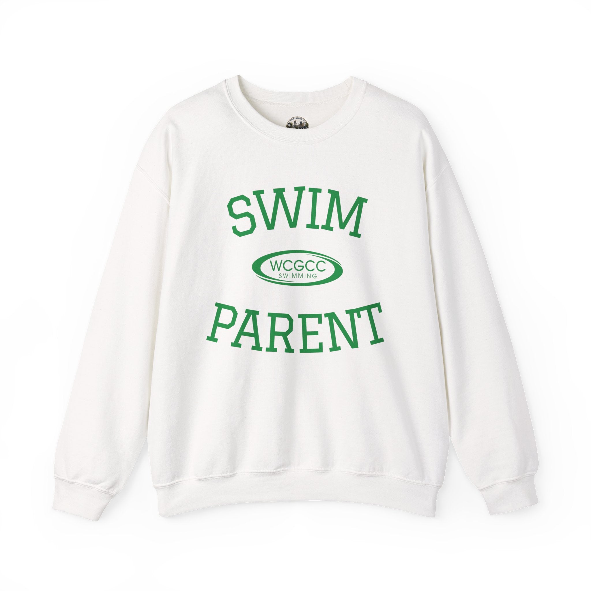 Swim Parent Crewneck Sweatshirt — WCGCC Team Supporter Pullover