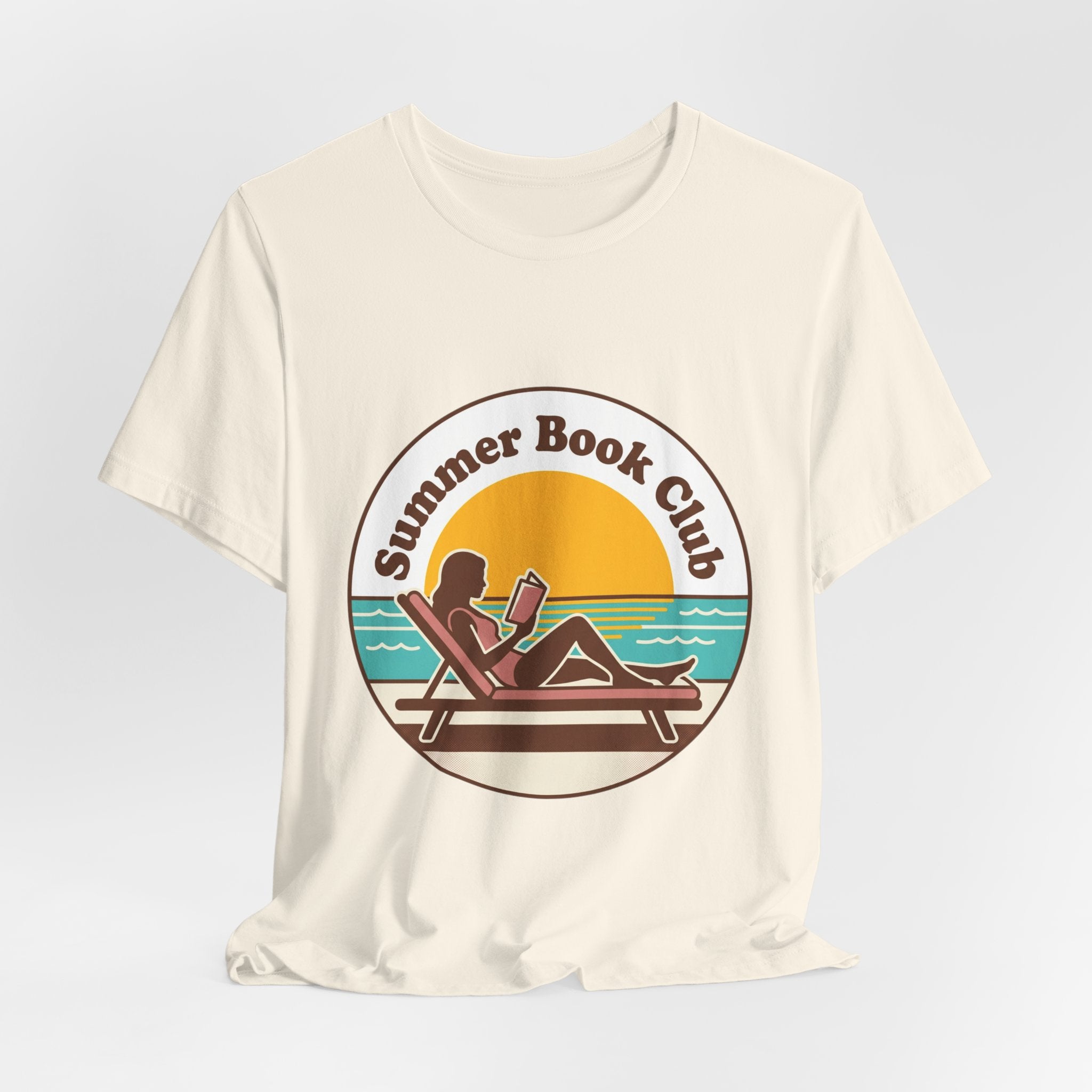 Summer Book Club Tee | summer aesthetic, coastal vibes, retro pastel