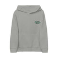 Kids Hoodie with Embroidered Oval Logo — Cozy Fleece Pullover for School & Everyday Wear