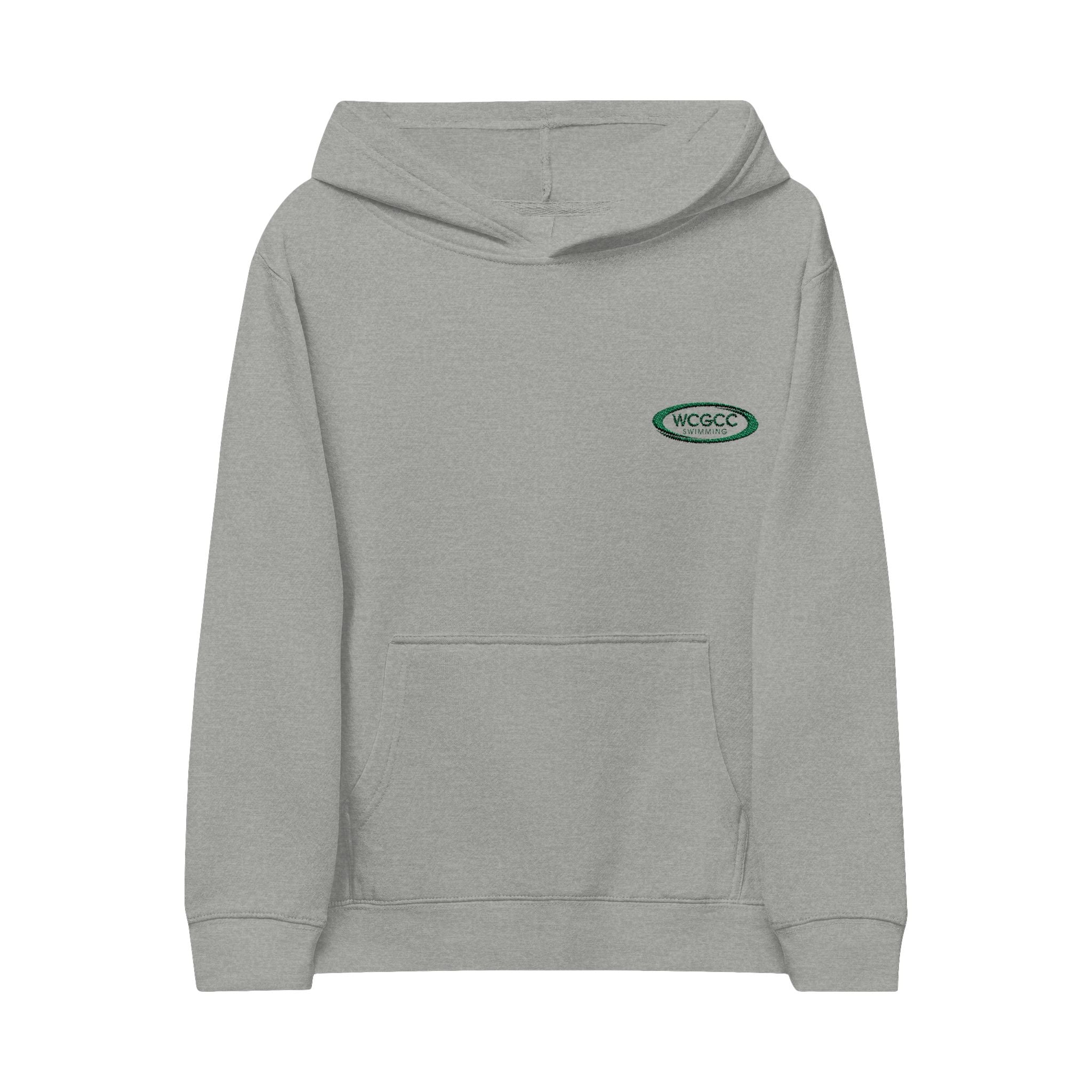 Kids Hoodie with Embroidered Oval Logo — Cozy Fleece Pullover for School & Everyday Wear