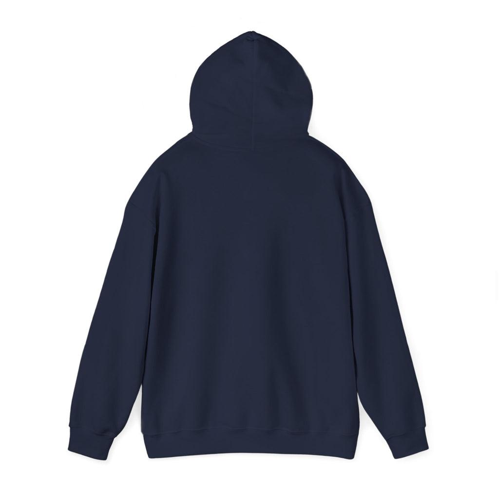 Coastal Escape Beach Scene Hoodie | Ocean Aesthetic, seafoam blue