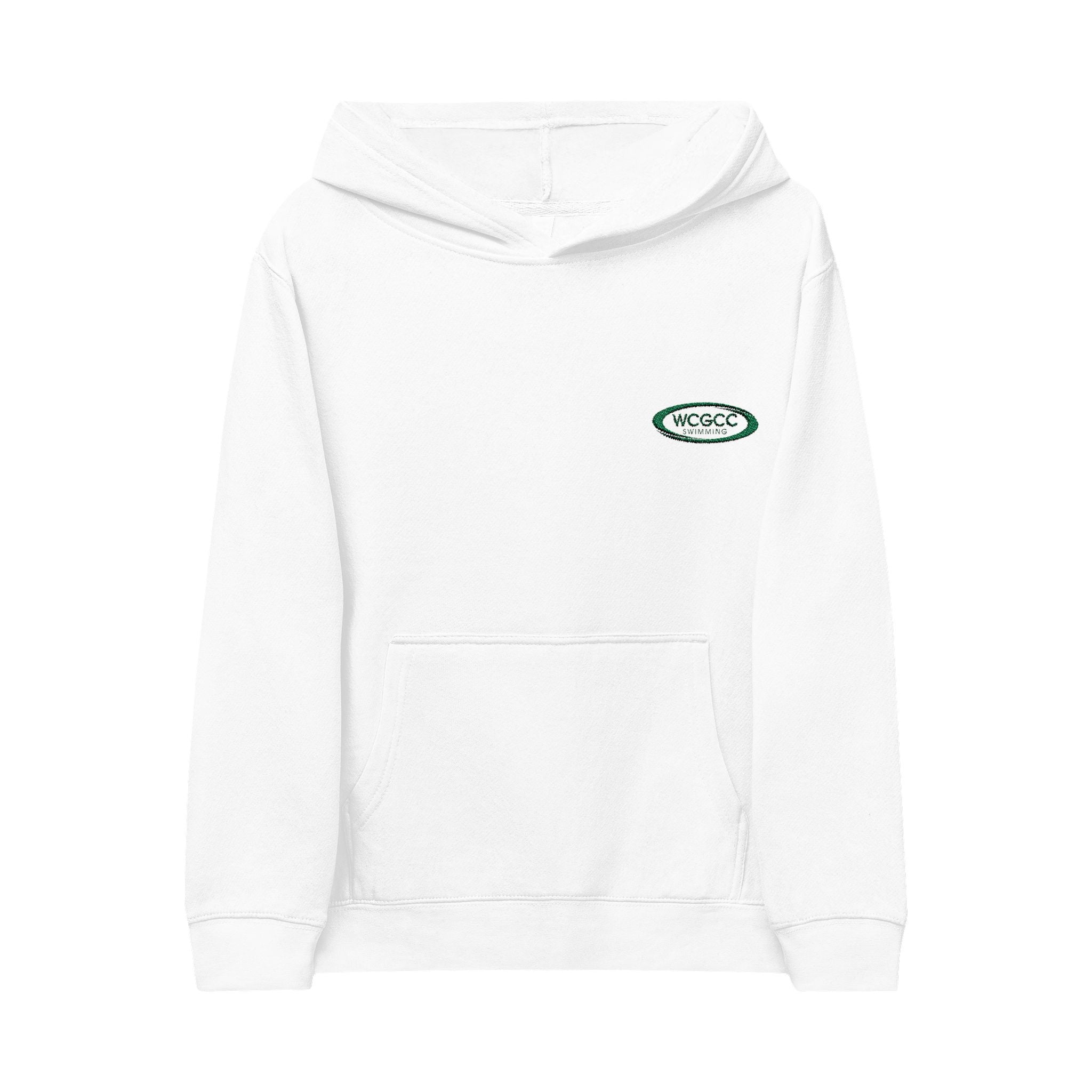 Kids Hoodie with Embroidered Oval Logo — Cozy Fleece Pullover for School & Everyday Wear