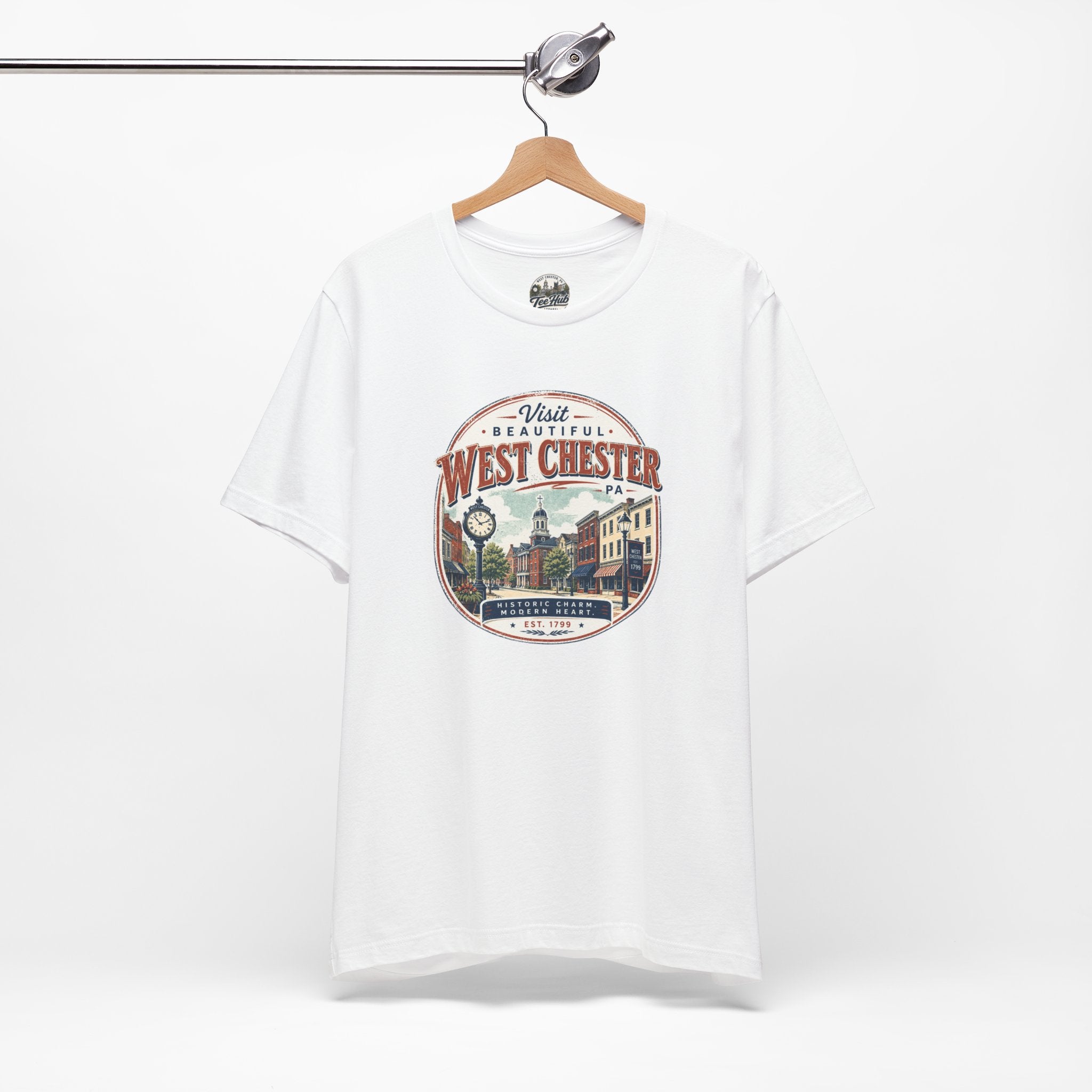Visit Beautiful West Chester PA Vintage Travel T-Shirt