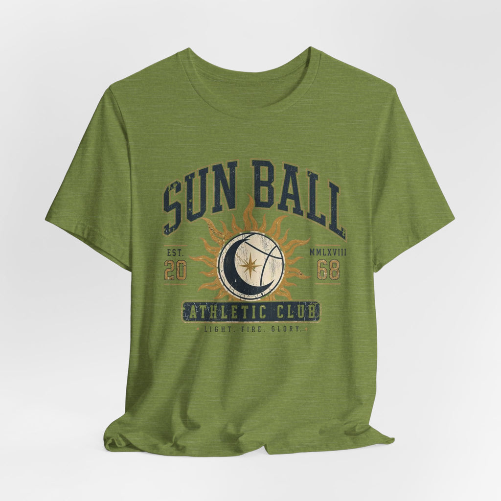 Sun Ball Athletic Club T-Shirt — Vintage Solar Graphic Tee