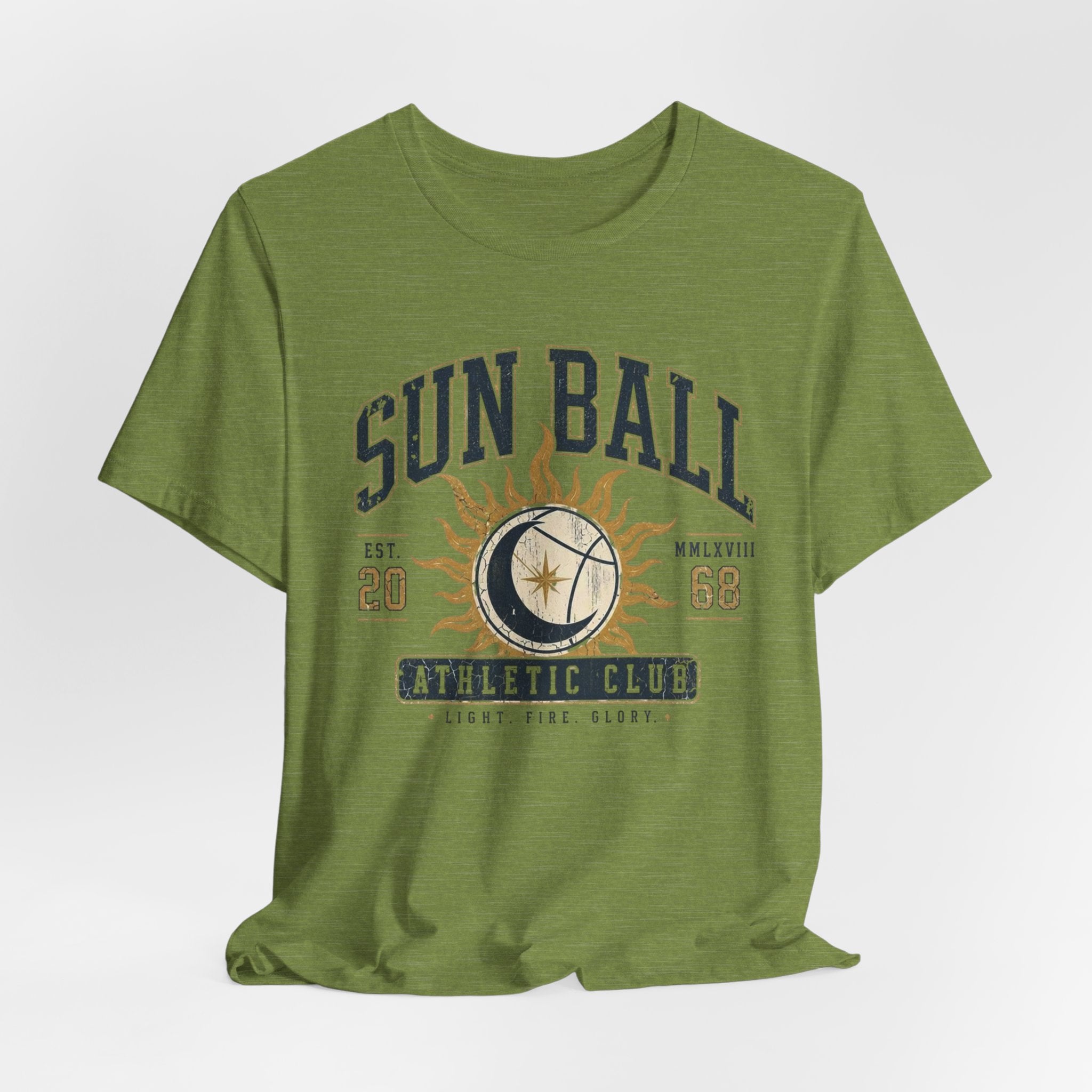 Sun Ball Athletic Club T-Shirt — Vintage Solar Graphic Tee
