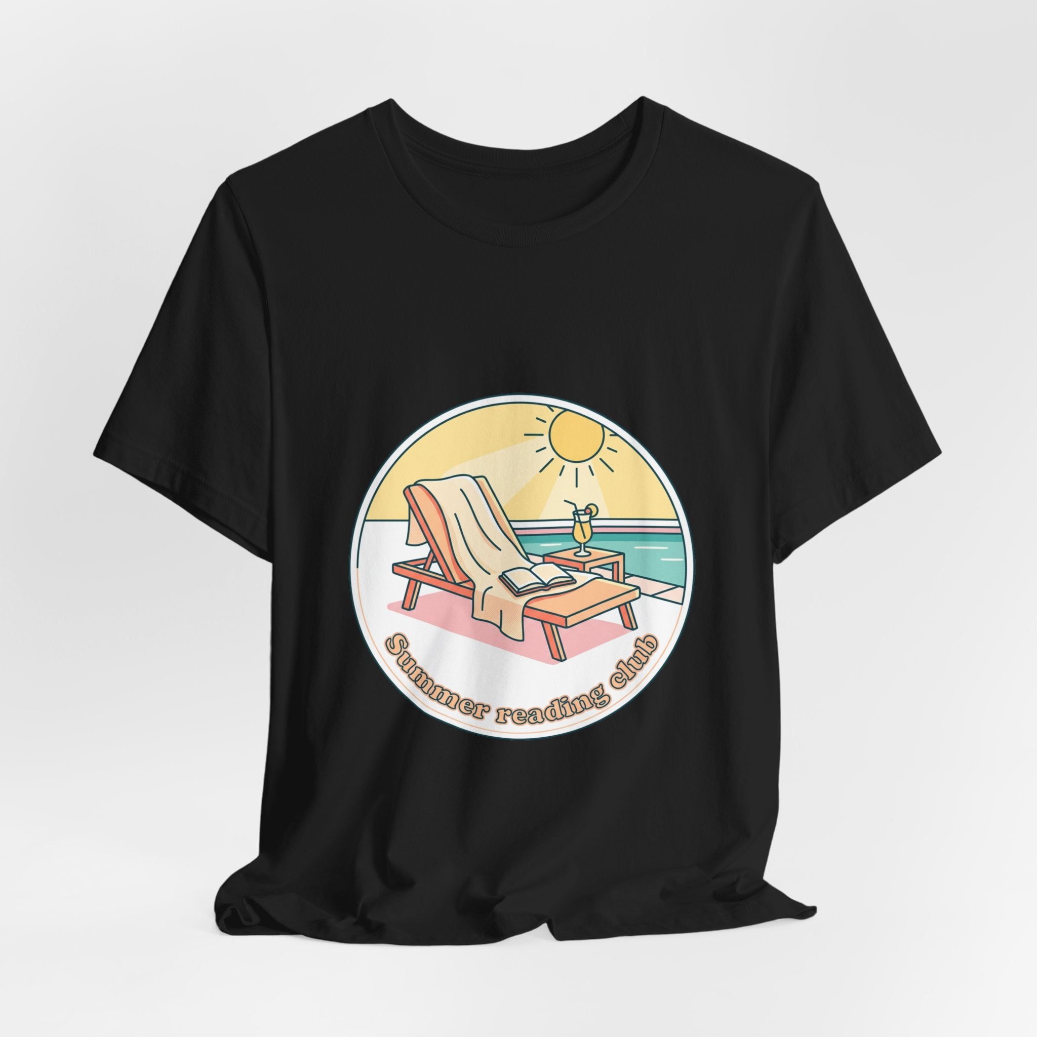 Sunny Beach Lounge Tee | Summer Aesthetic, coastal vibes, pastel retro