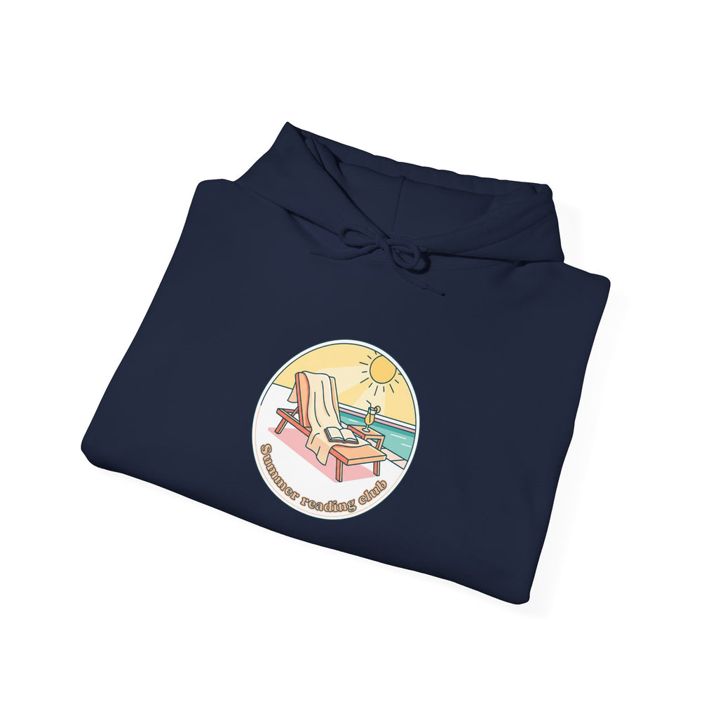 sunny beach chair illustration Hoodie | summer aesthetic, coastal vibes