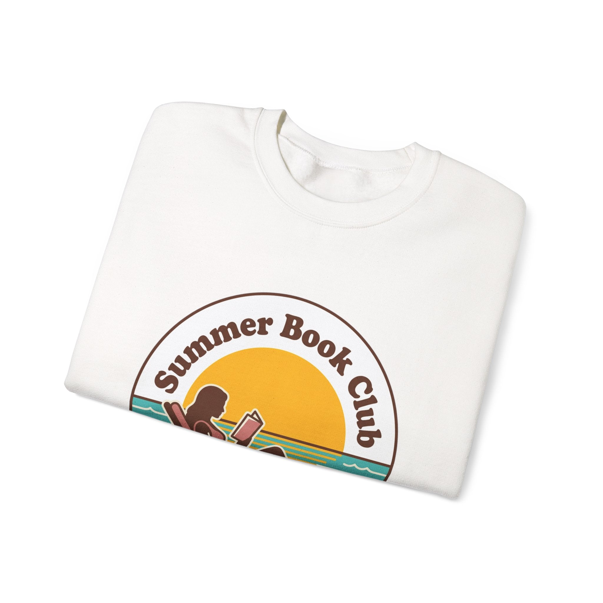 Summer Book Club Sweatshirt | summer aesthetic, coastal vibes, retro pastel